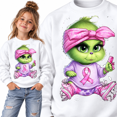 BLUZA ŚWIĄTECZNA GRINCH BABY GIRL